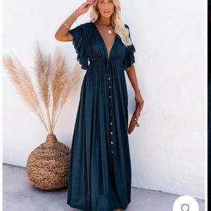 EUC Vici Anika dress in teal